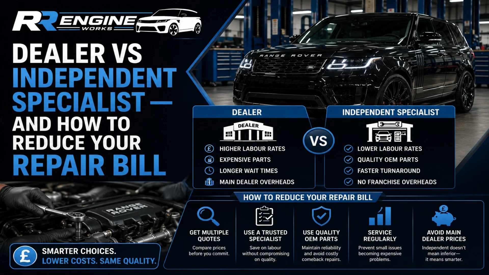 dealer vs independent specialist