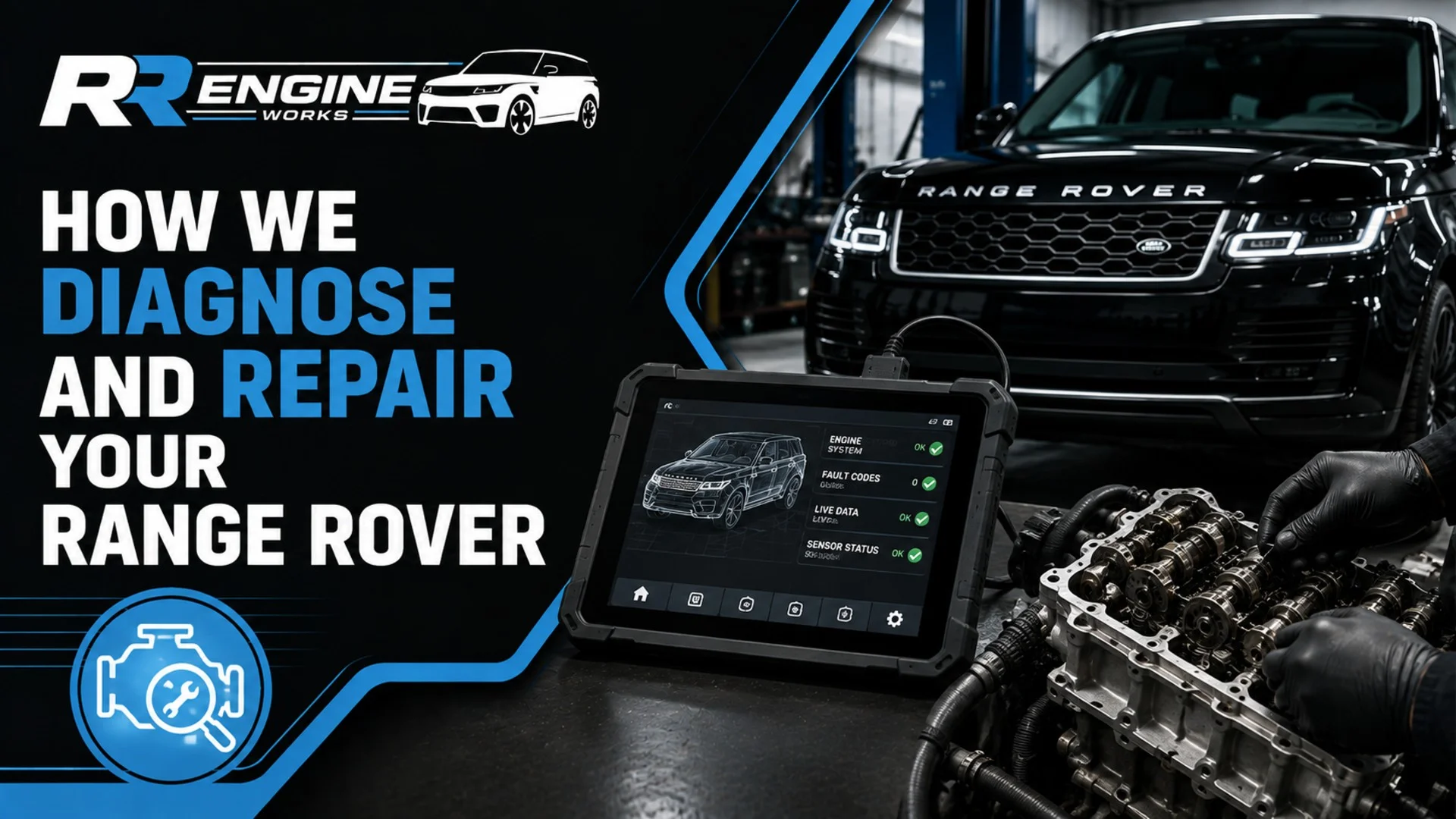 how we diagnose and repair your range rover