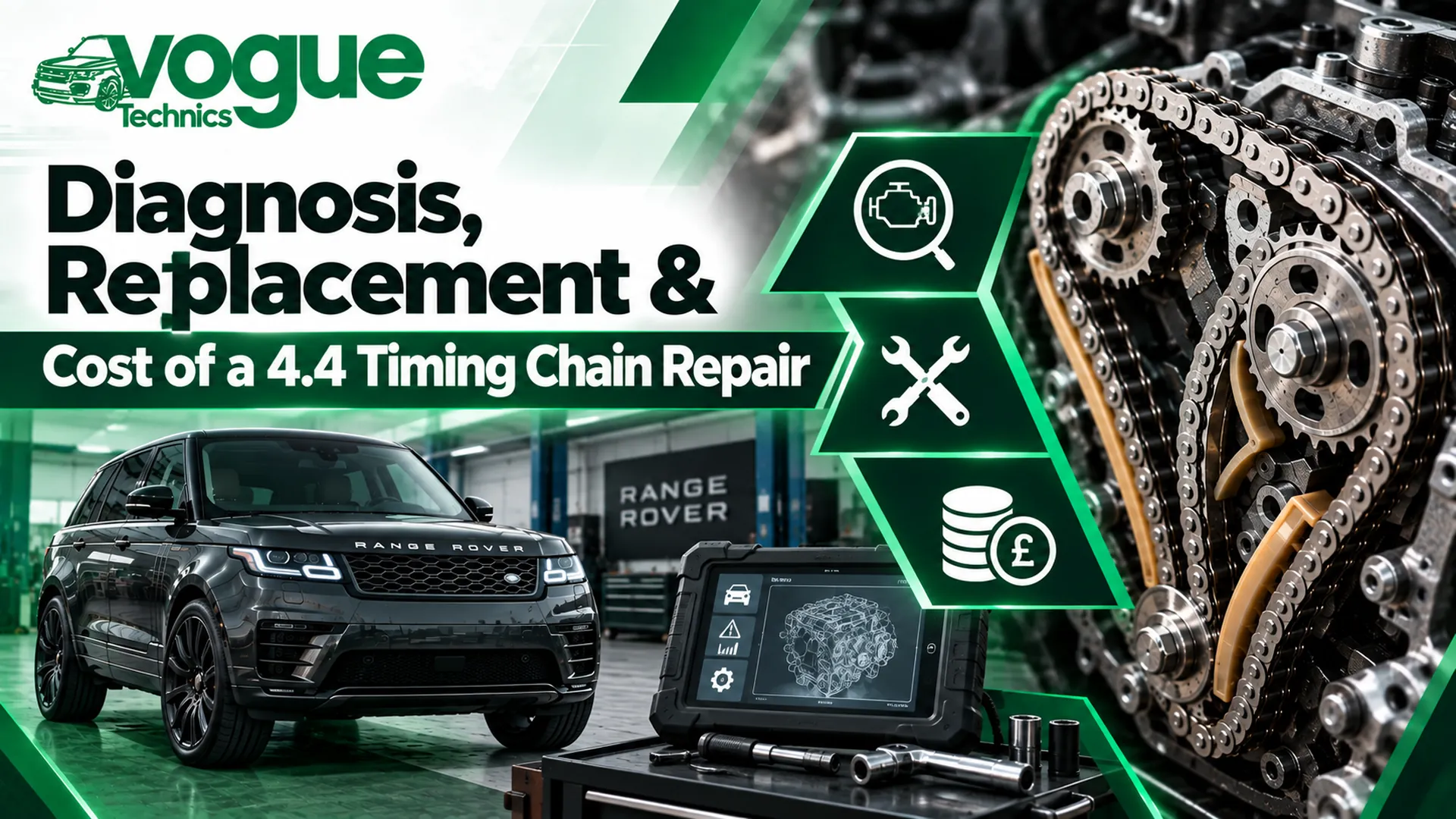 Diagnosis, Replacement & Cost of a 4.4 Timing Chain Repair
