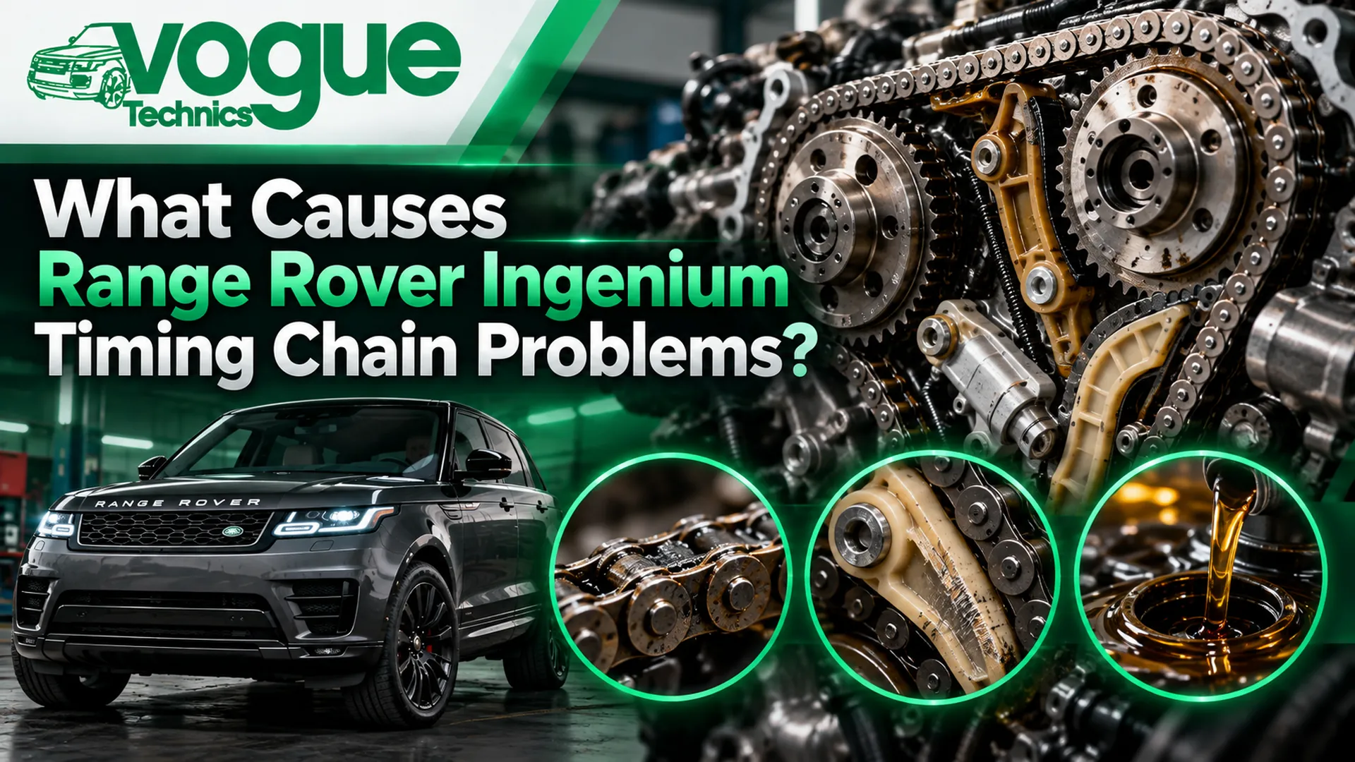 what causes range rover ingenium timing