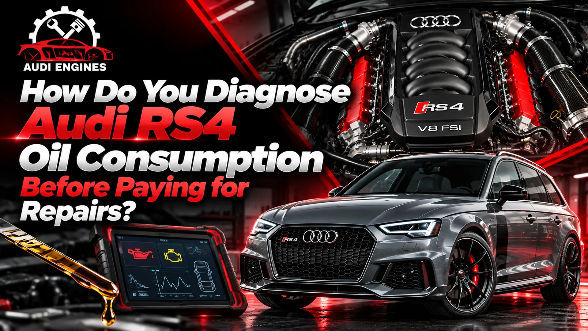 How Do You Diagnose Audi RS4 Oil
