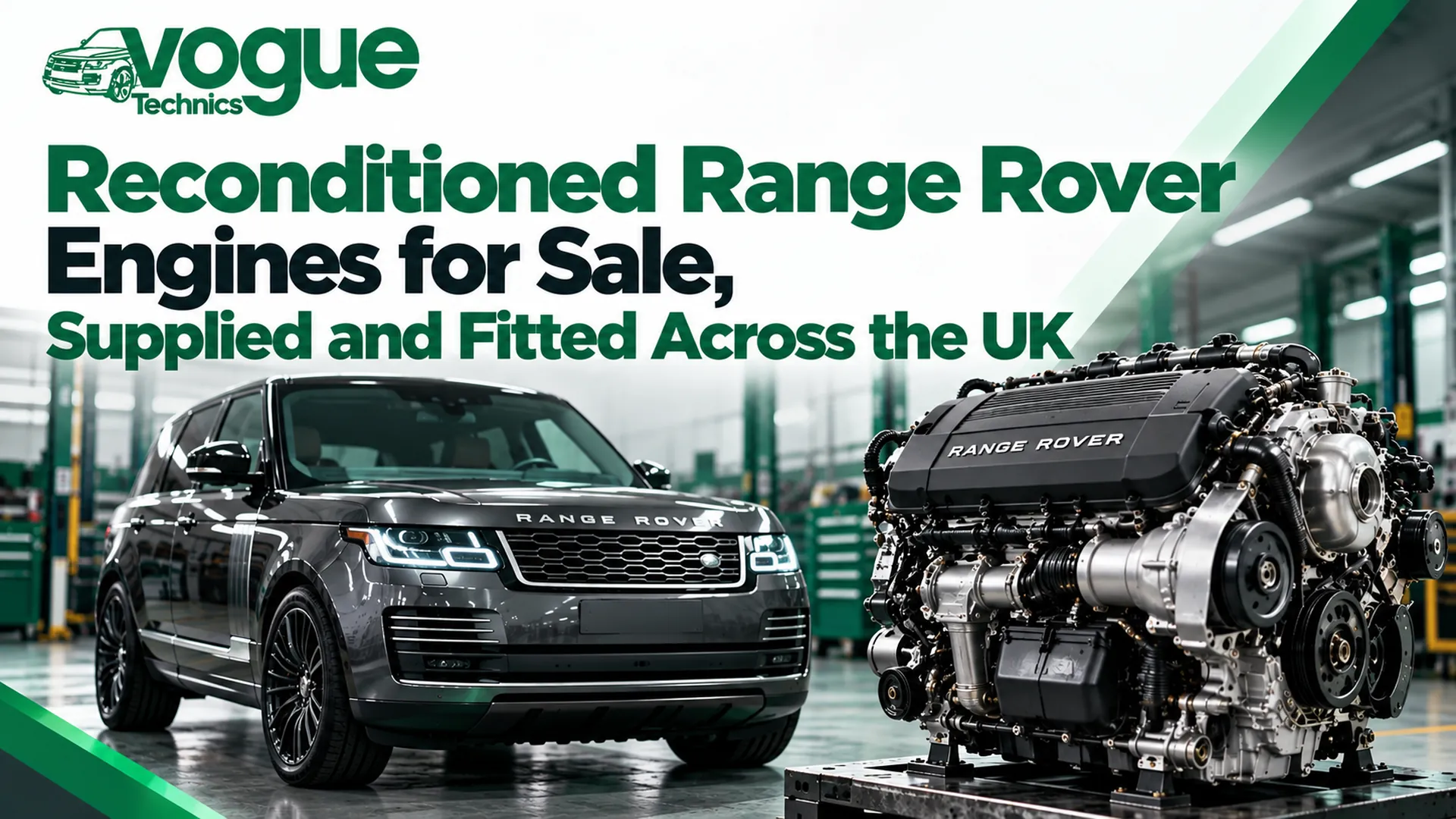 Reconditioned Range Rover Engines for Sale