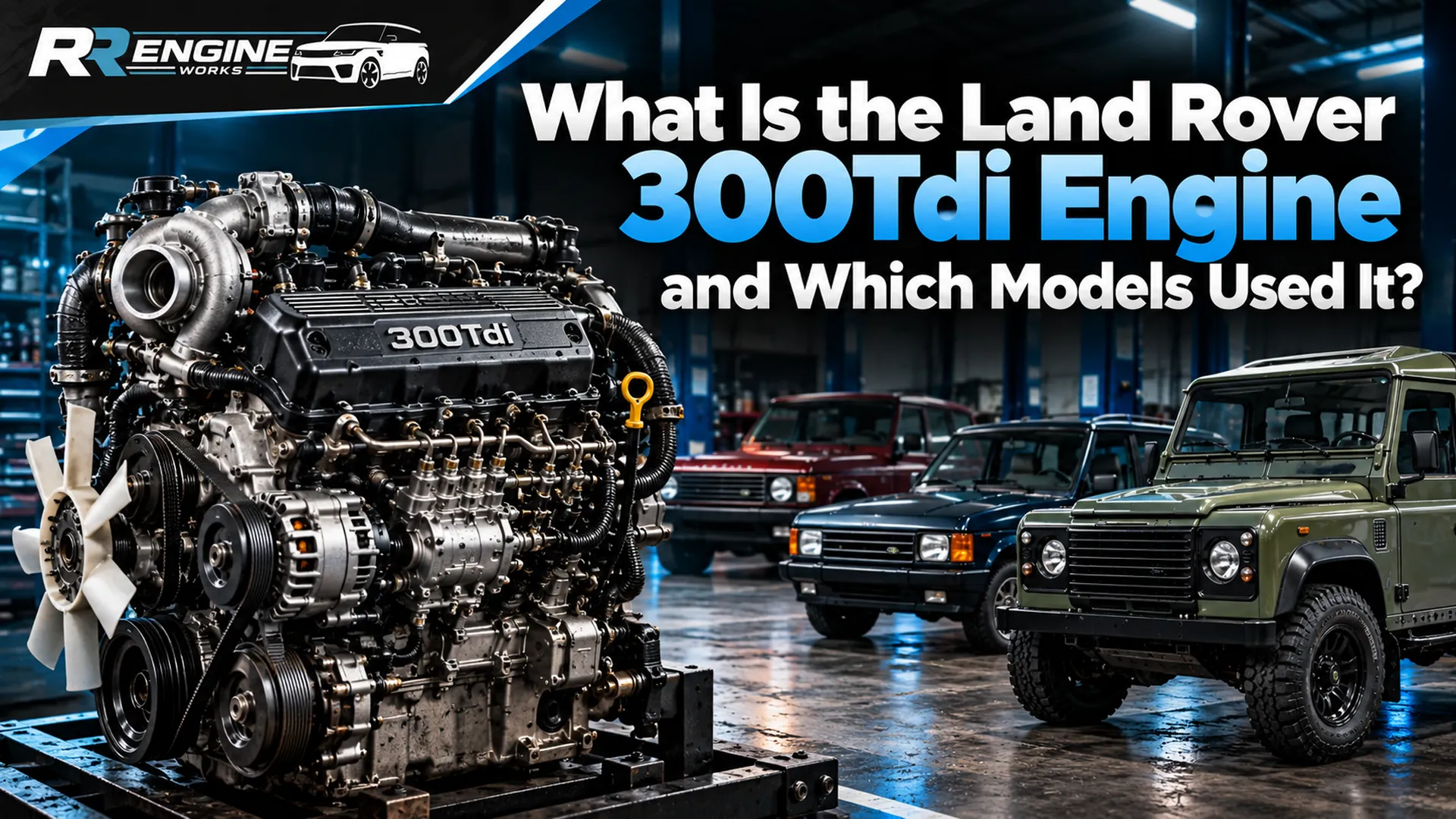 What Is the Land Rover 300Tdi Engine
