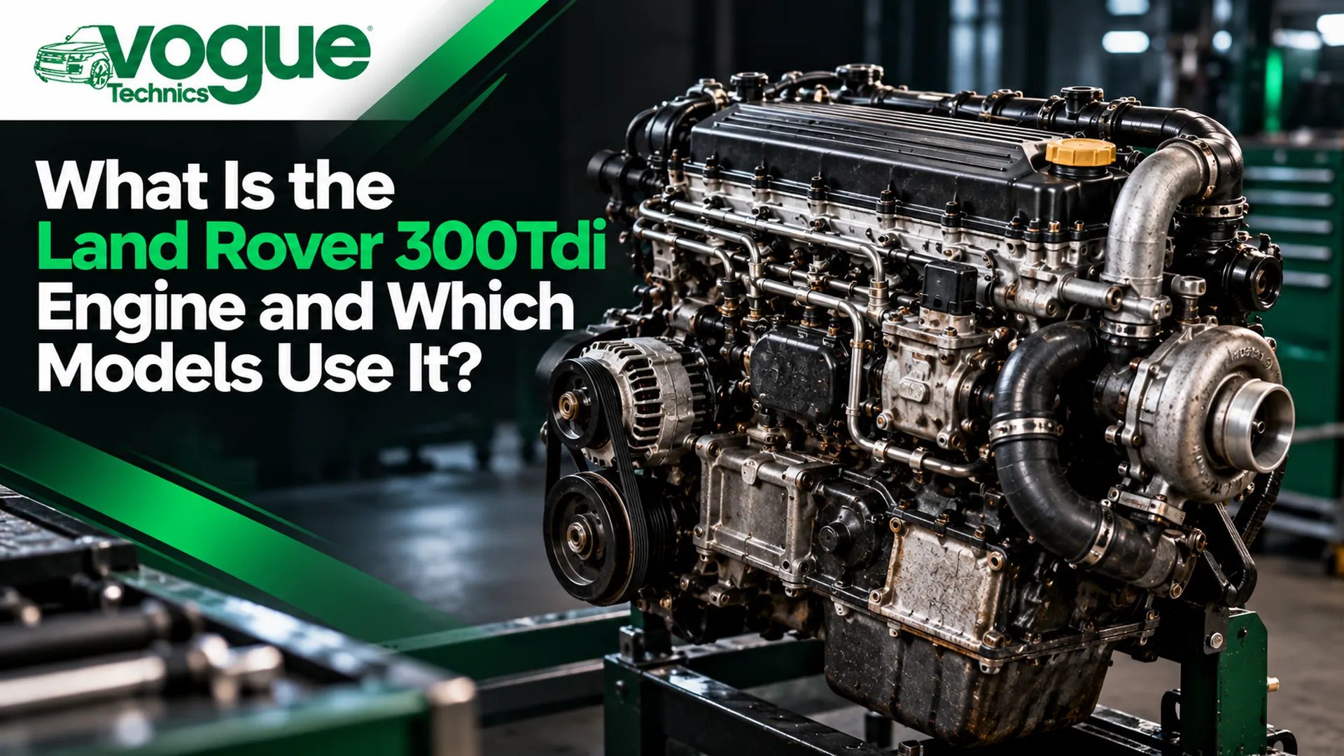 What Is the Land Rover 300Tdi Engine