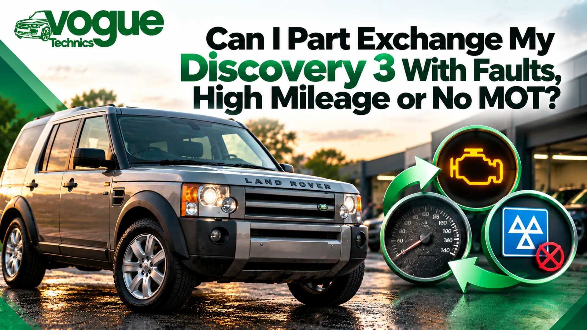 Can I Part Exchange My Discovery 3