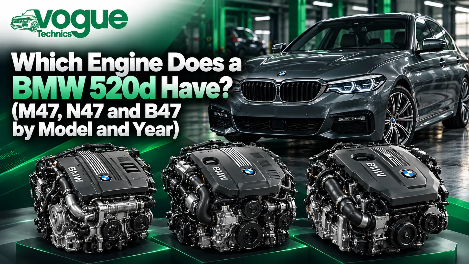 Which Engine Does a BMW 520d Have