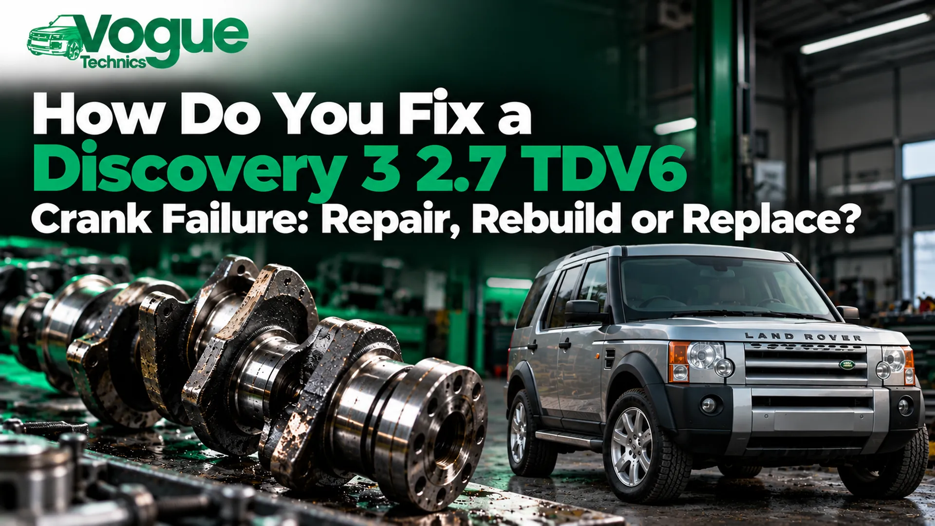 How Do You Fix a Discovery 3 2.7