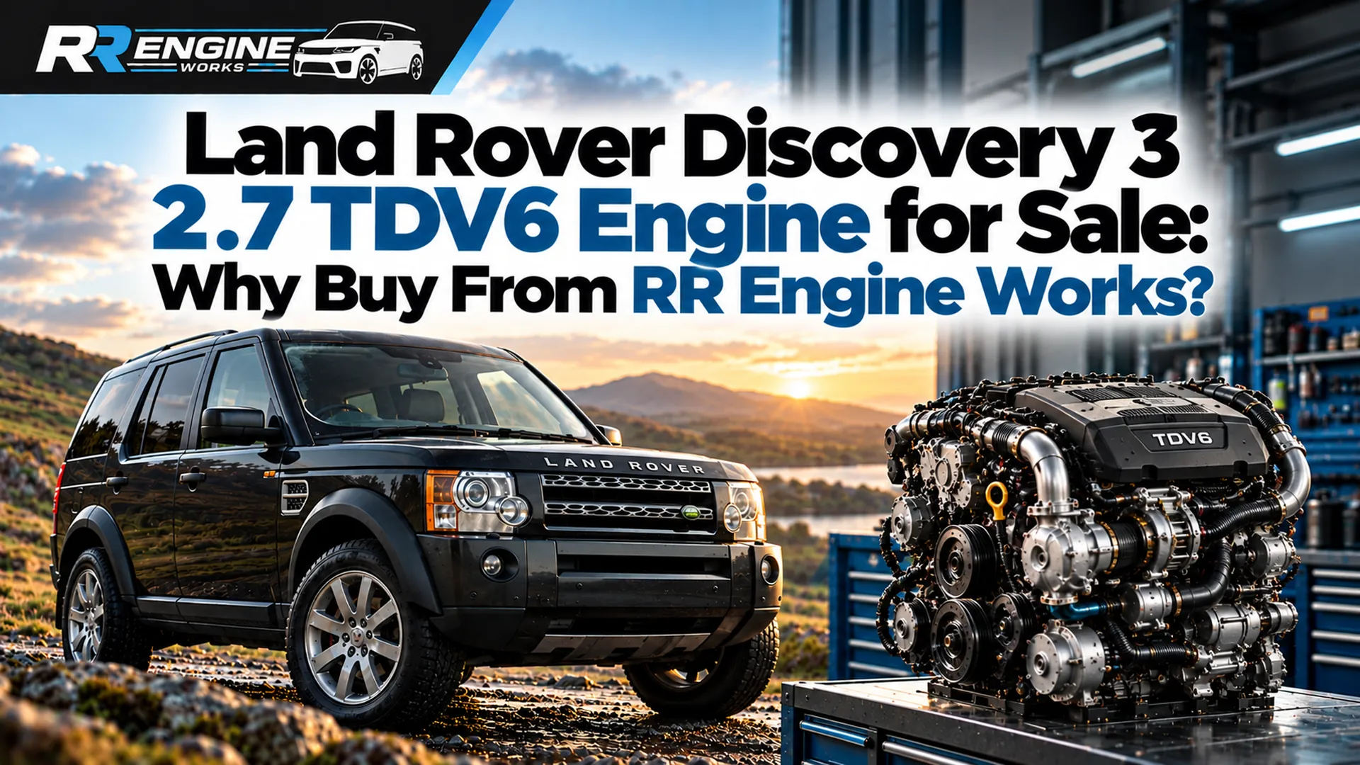 Land Rover Discovery 3 2.7 TDV6 Engine for Sale