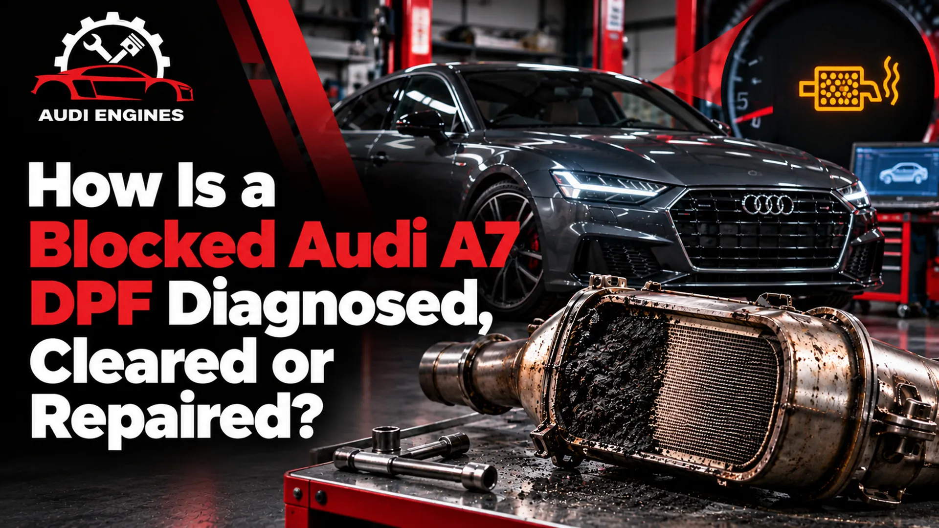 How Is a Blocked Audi A7 DPF Diagnosed