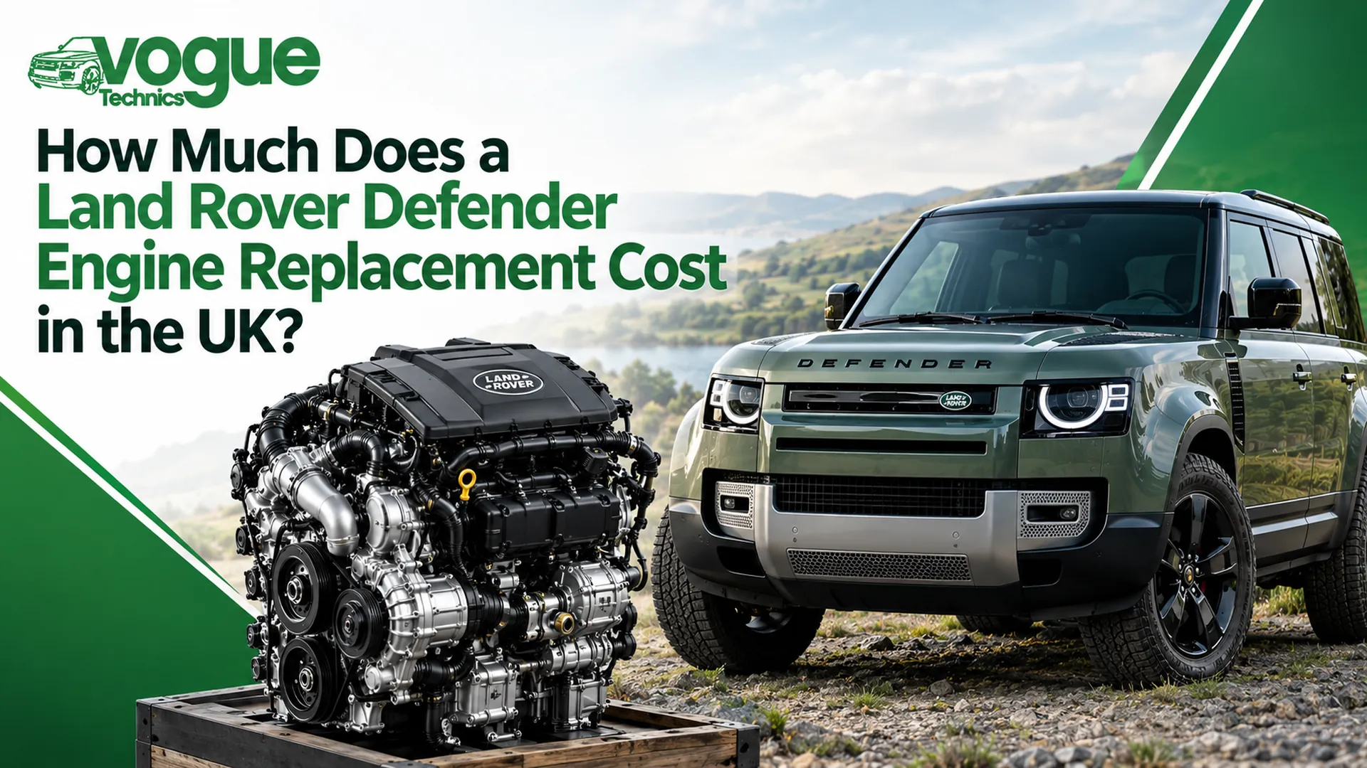 How Much Does a Land Rover Defender Engine