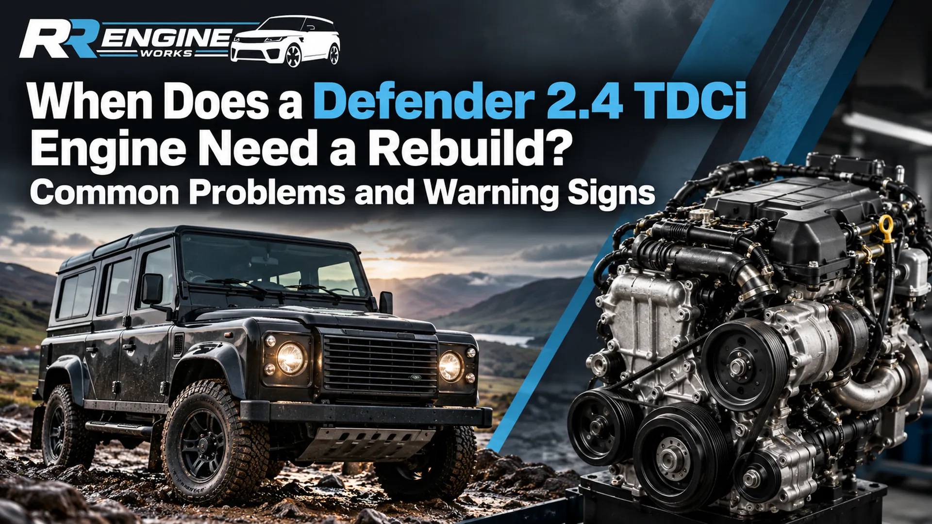 When Does a Defender 2.4 TDCi Engine Need