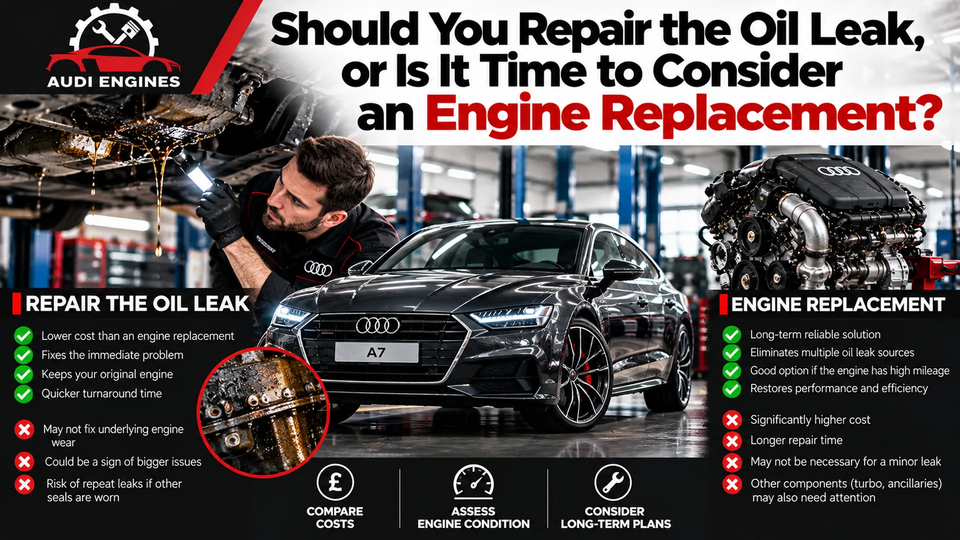 Should You Repair the Oil Leak