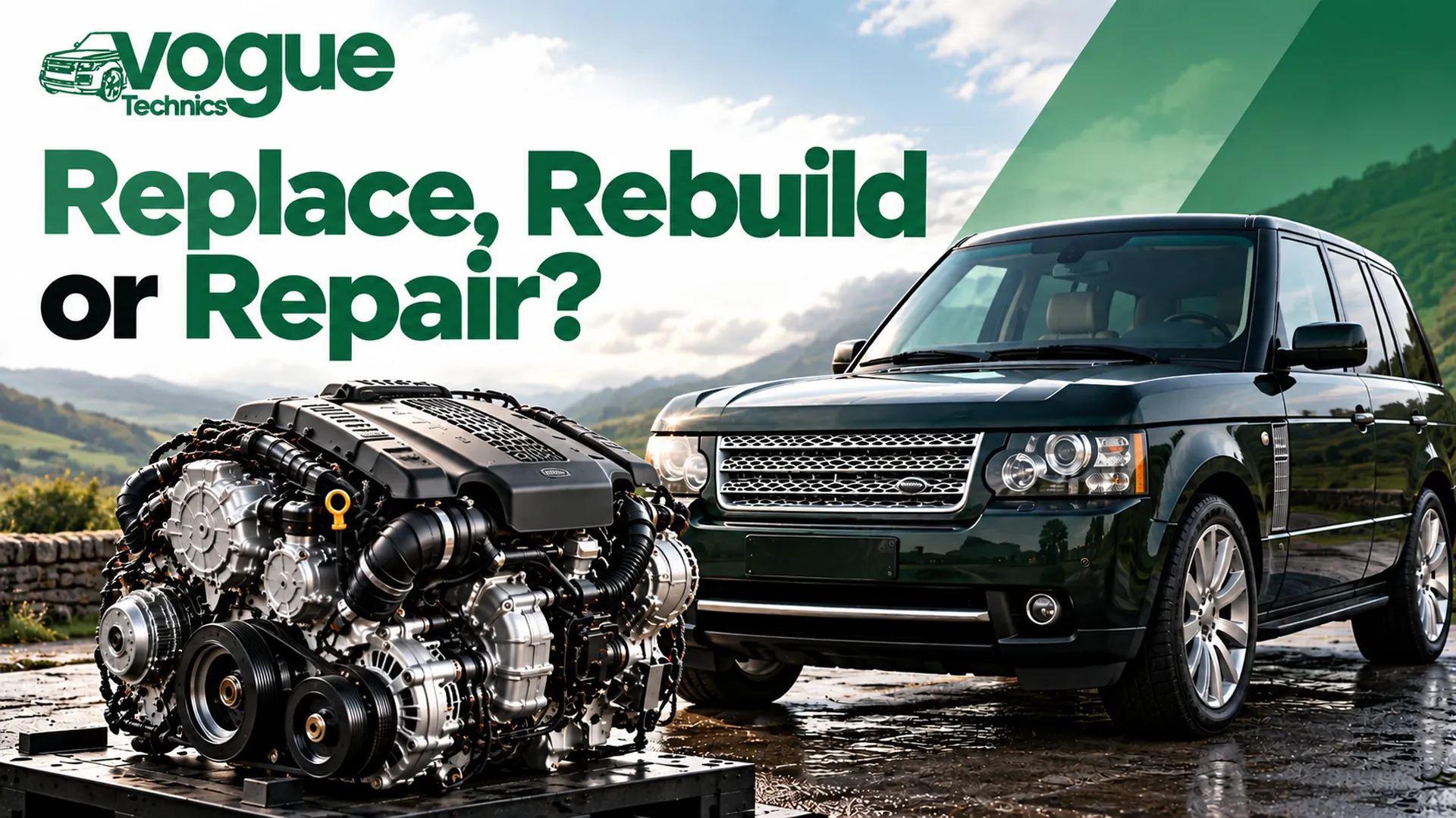 Replace, Rebuild or Repair