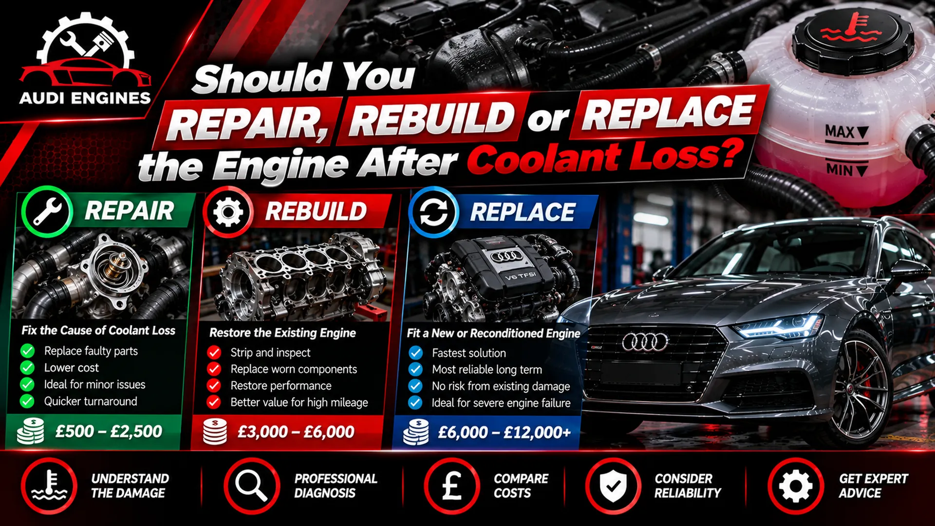 Should You Repair, Rebuild or Replace