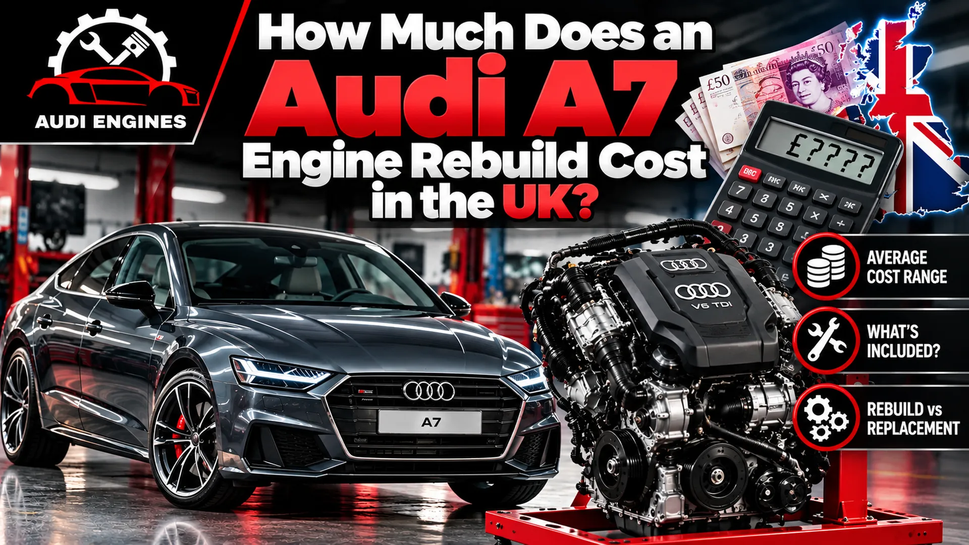 How Much Does an Audi A7 Engine Rebuild