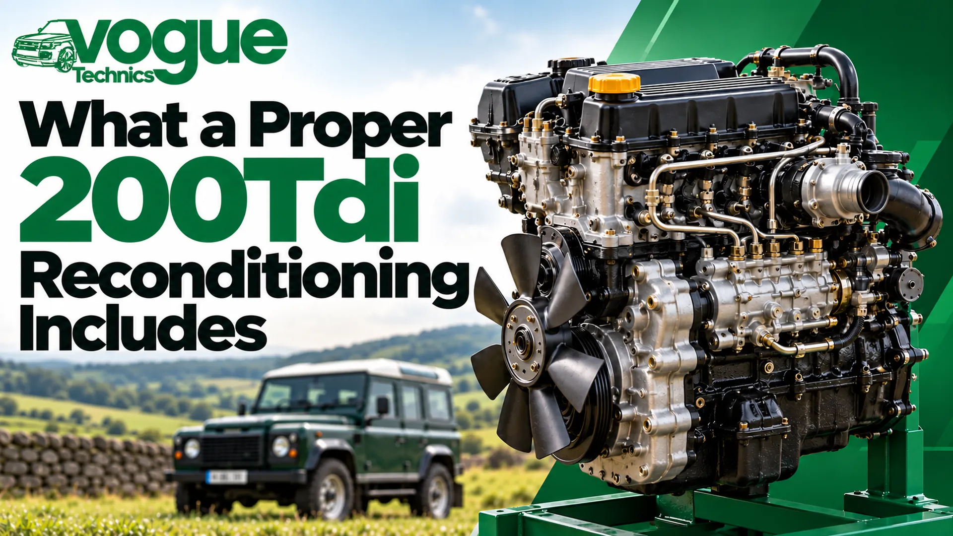What a Proper 200Tdi Reconditioning Includes