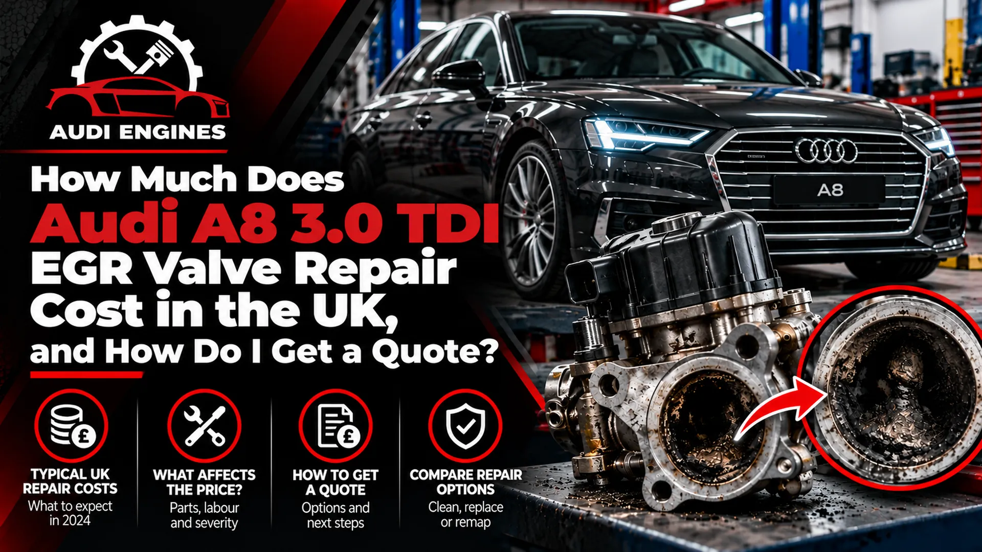 How Much Does Audi A8 3.0 TDI EGR