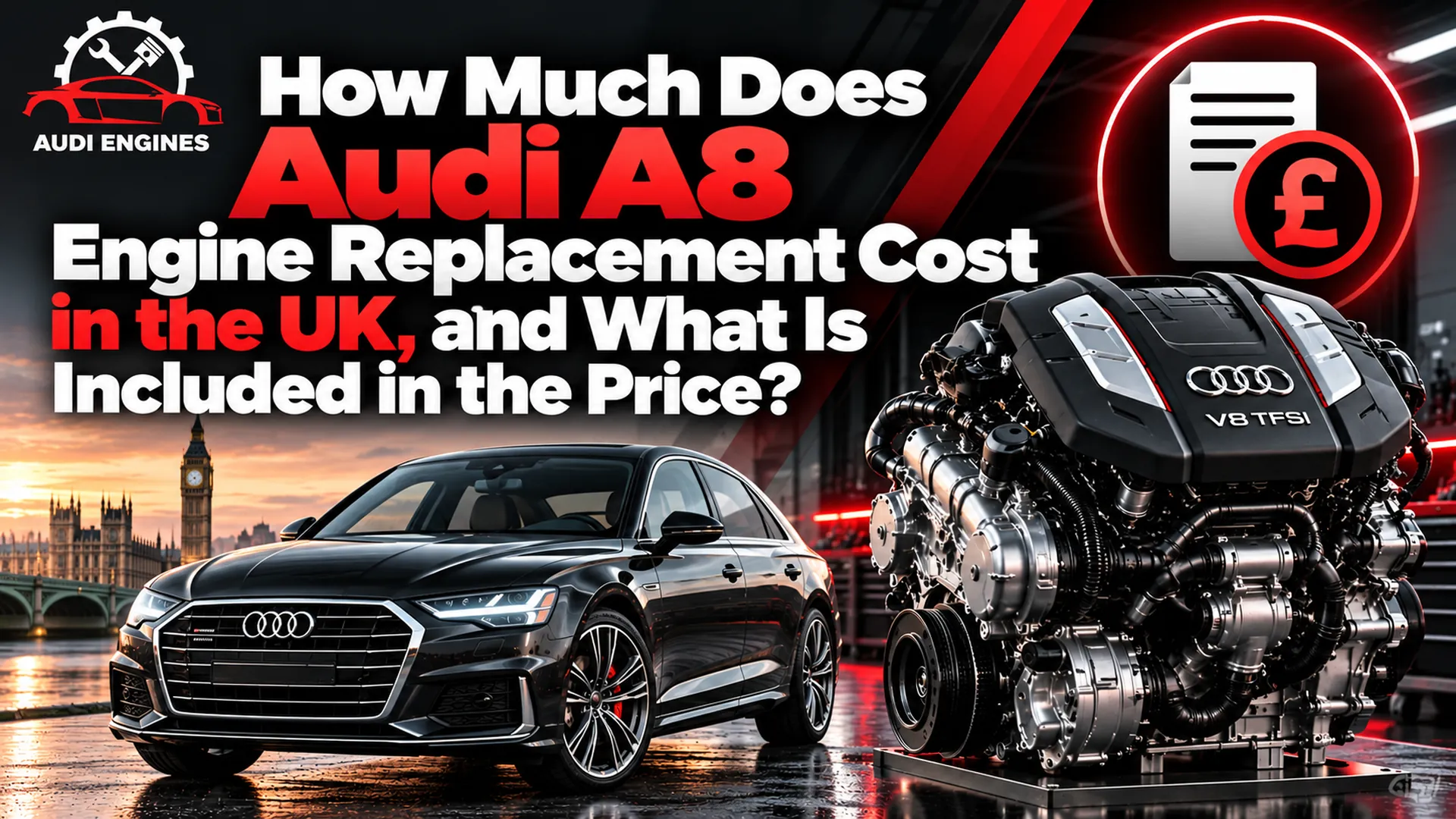 How Much Does Audi A8 Engine Replacement