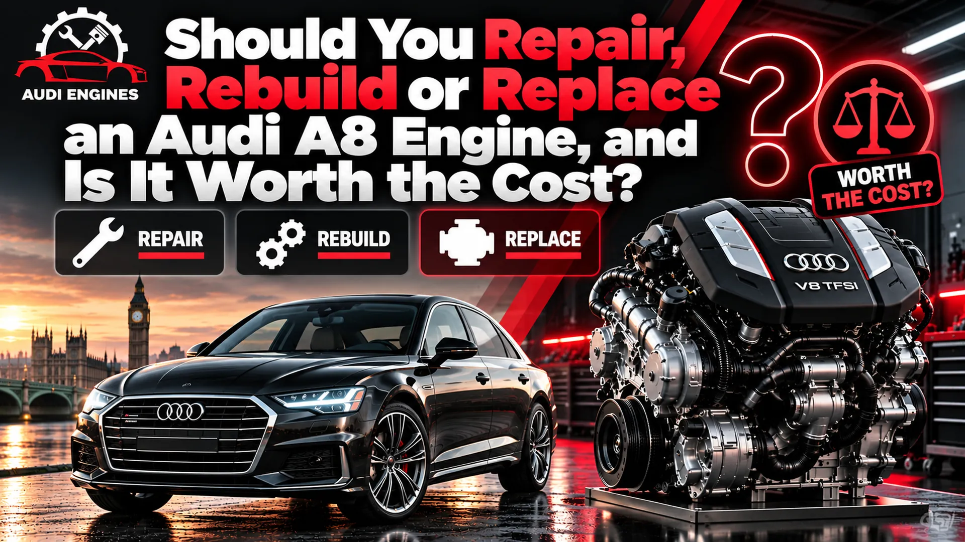Should You Repair, Rebuild or Replace
