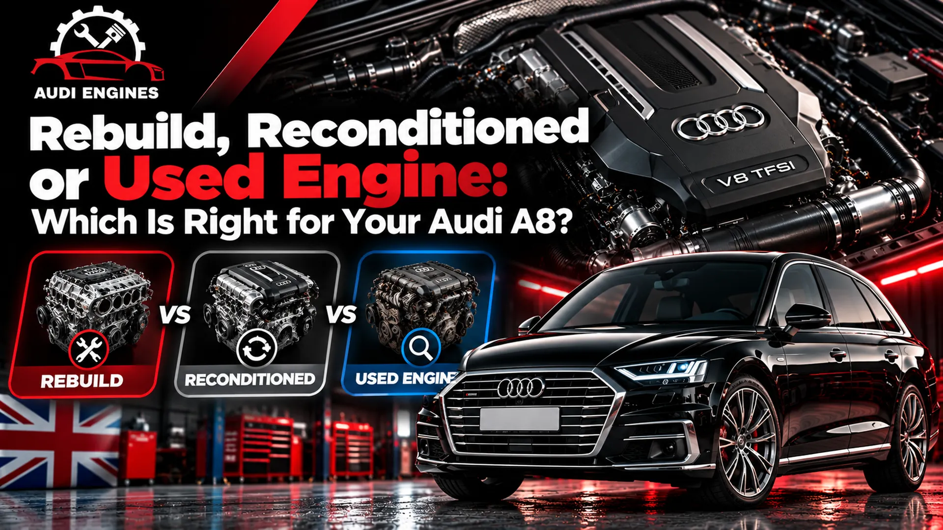 Rebuild, Reconditioned or Used Engine