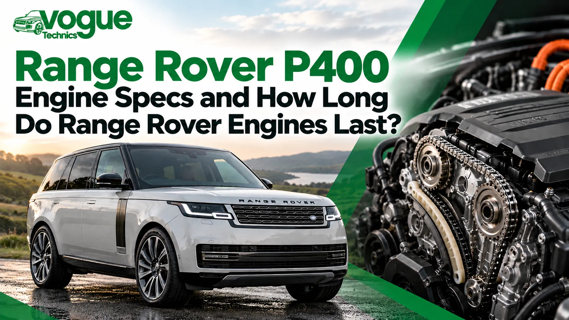 Range Rover P400 Engine