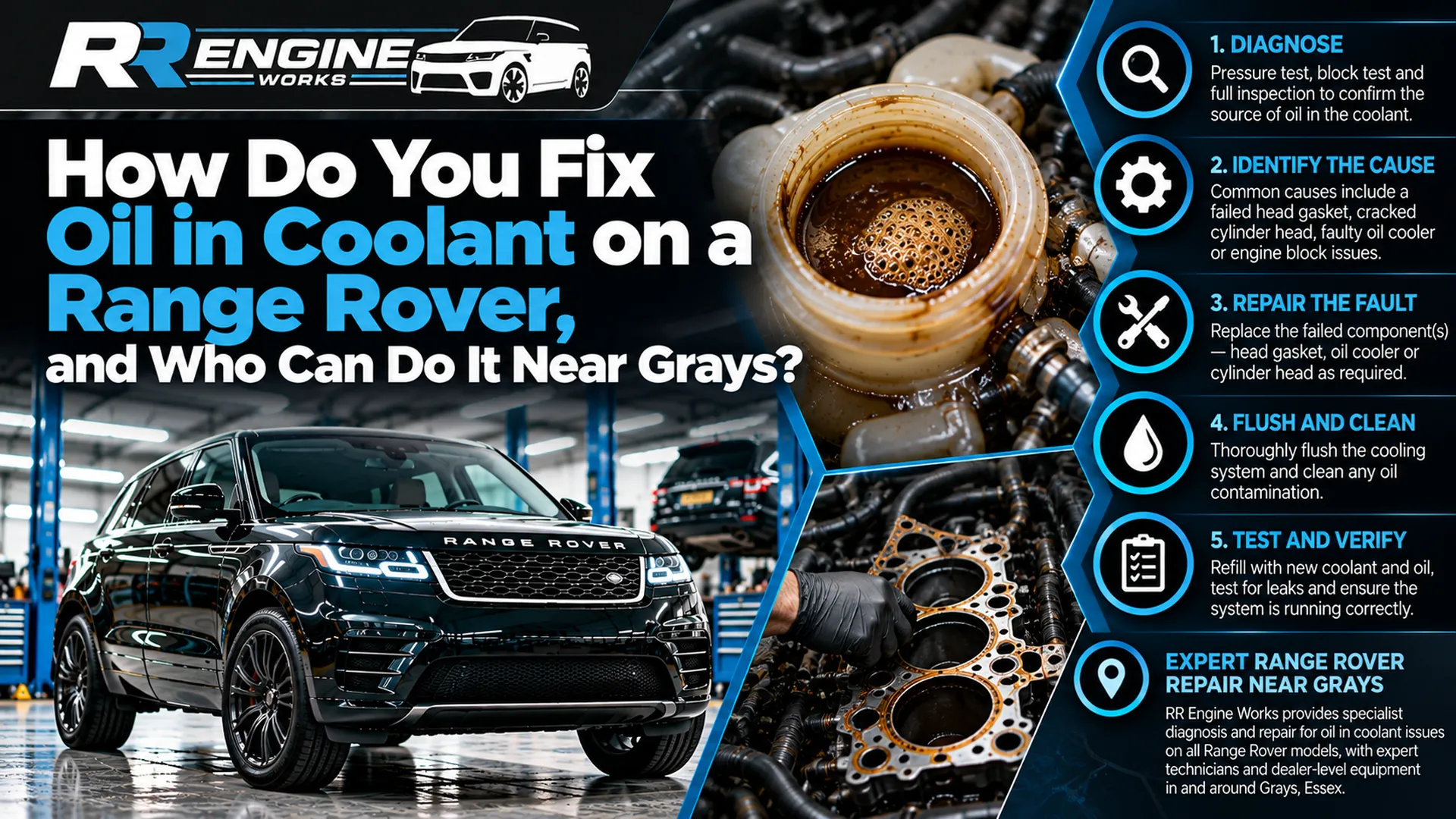 How Do You Fix Oil in Coolant on a