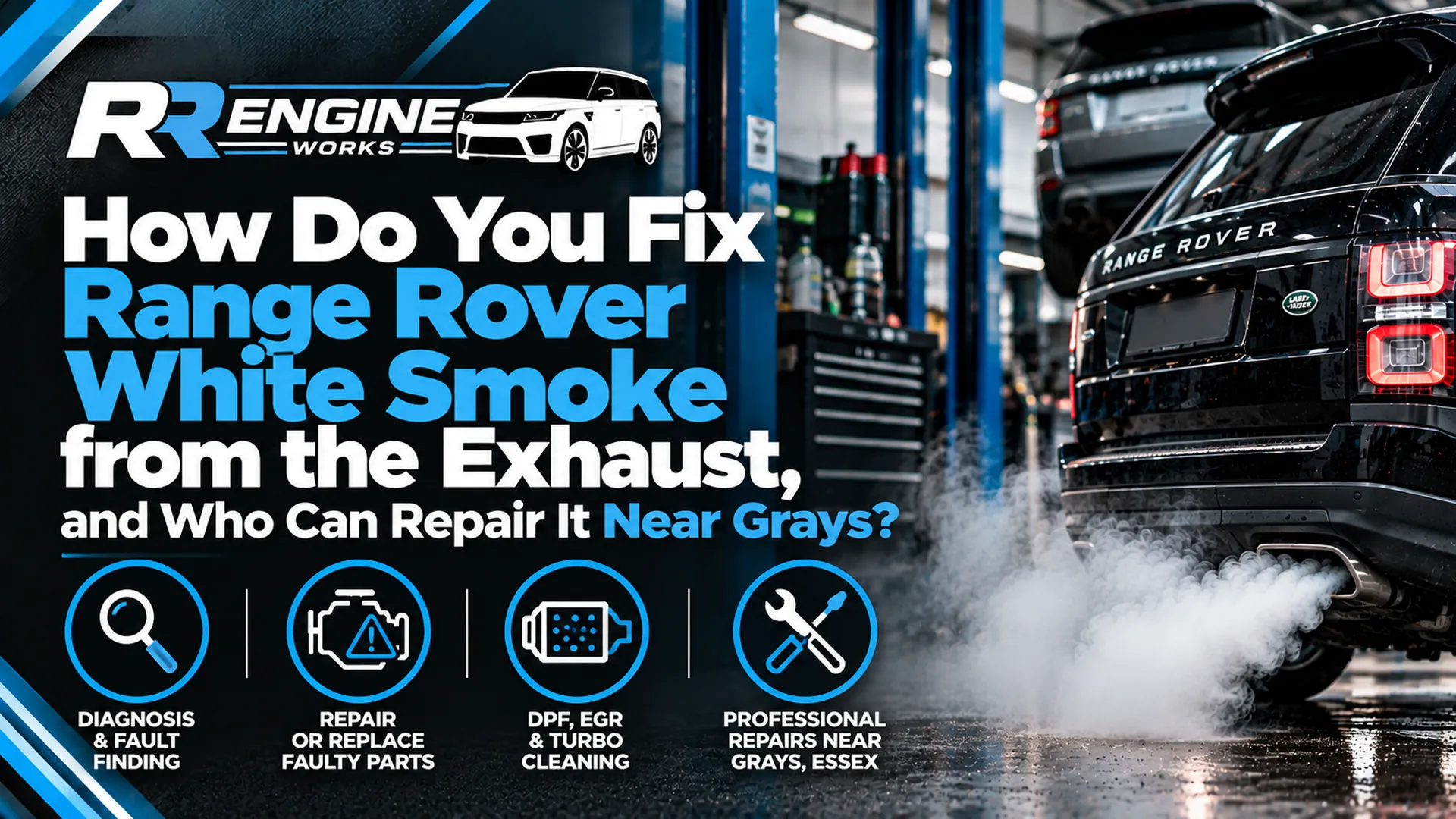 How Do You Fix Range Rover White