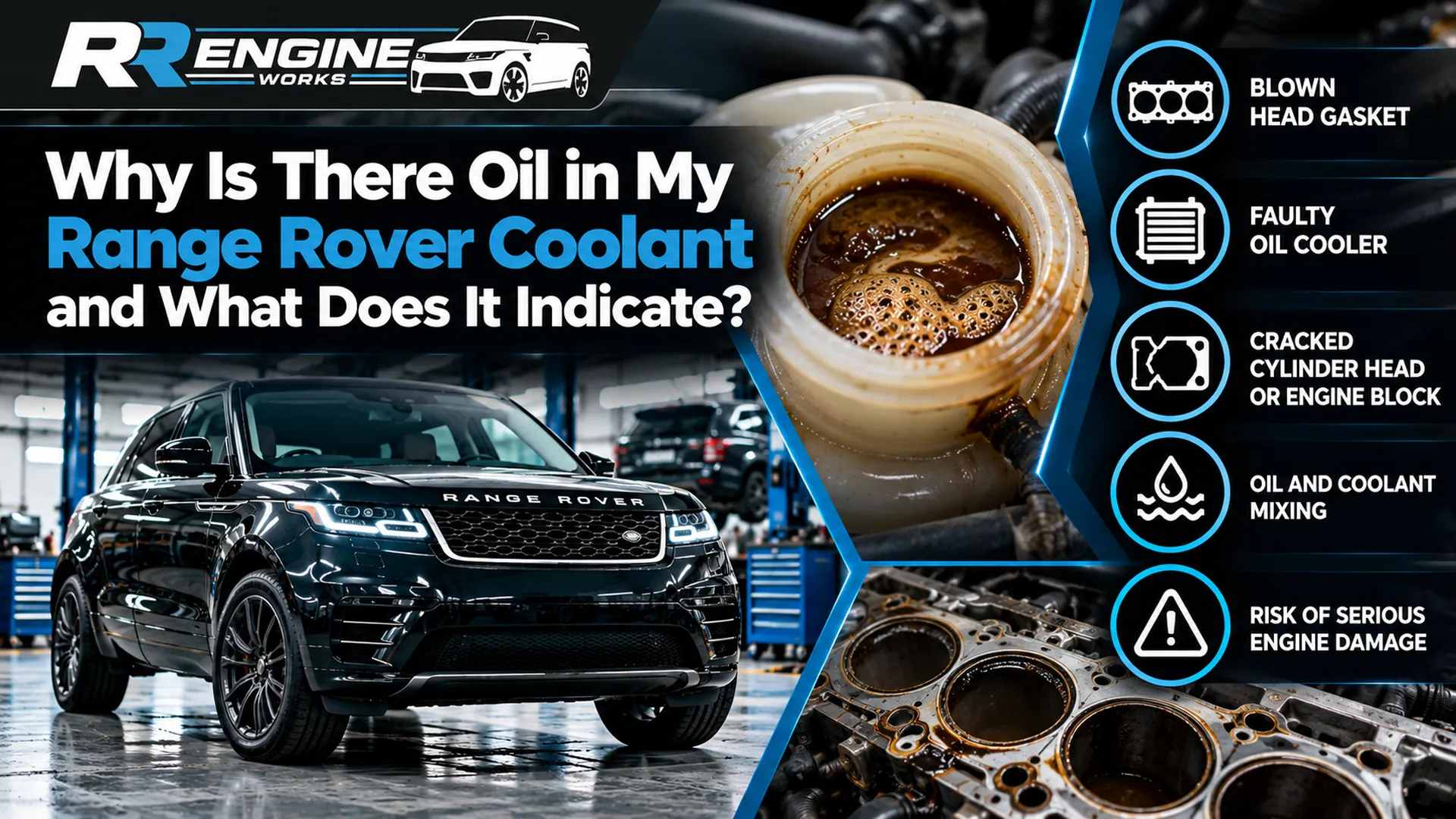 Why Is There Oil in My Range Rover
